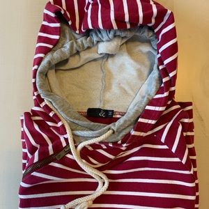 Ampersand Avenue Doublehood sweatshirt